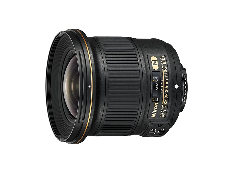 Nikon AF-S NIKKOR 20mm f/1.8G ED Wide-Angle Prime Lens for DSLR Cameras - Perfect for Landscape, Architecture & Low-Light Photography