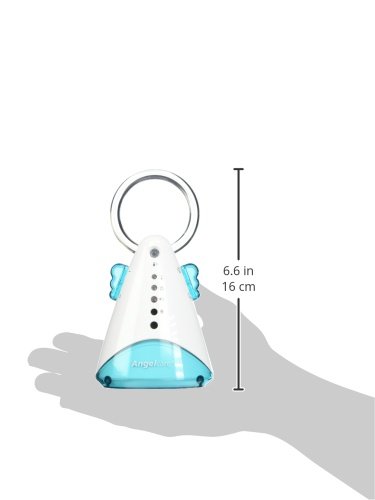 Angelcare Movement and Sound Baby Monitor with Under-Mattress Sensor - Aqua & White for Nursery, Crib Safety & Peace of Mind
