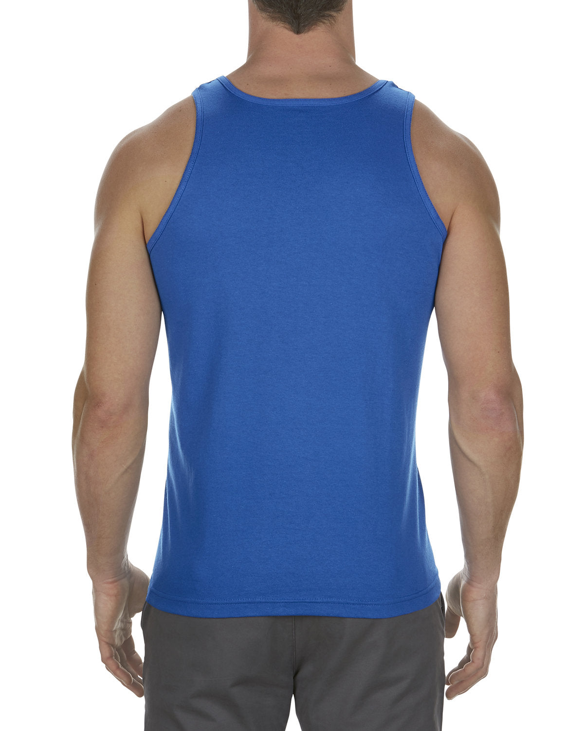 Alstyle AL1307 Men's & Women's 100% Cotton Tank Top - 6.0 oz. Lightweight Sleeveless Shirt for Gym, Workout, Summer & Casual Wear
