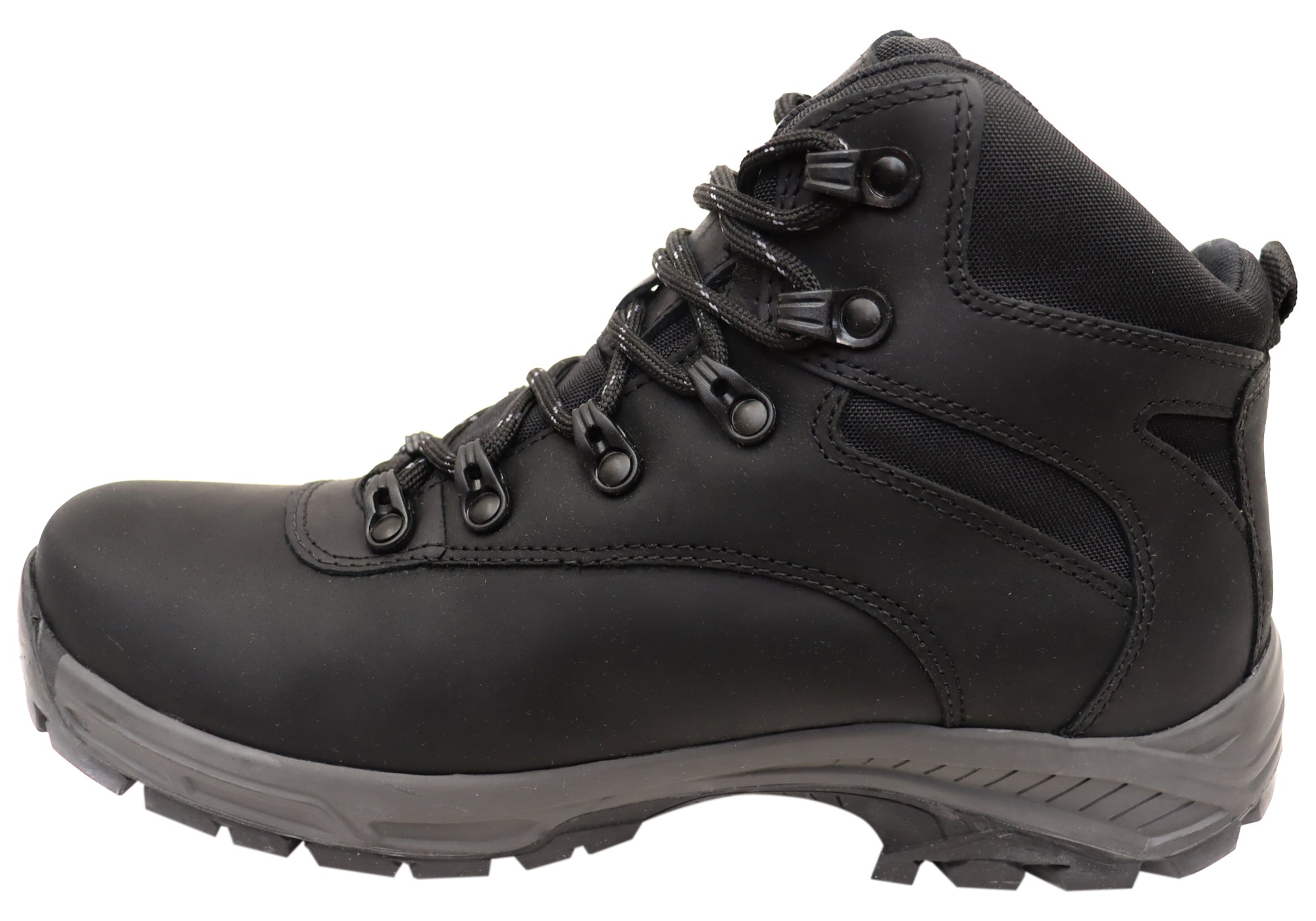 Bradok Aconcagua Men's Waterproof Hiking Boots - Genuine Leather Outdoor Trekking Shoes for Men - Lightweight & Comfortable Walking Boots for Mountain Climbing, Camping & Trail Adventures (Made in Brazil)