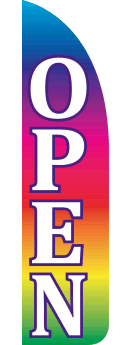 Feather Flag Banner for Sidewalk - Lightweight & Durable (Flag Only) - Perfect for Grand Openings, Sales Events & Outdoor Advertising