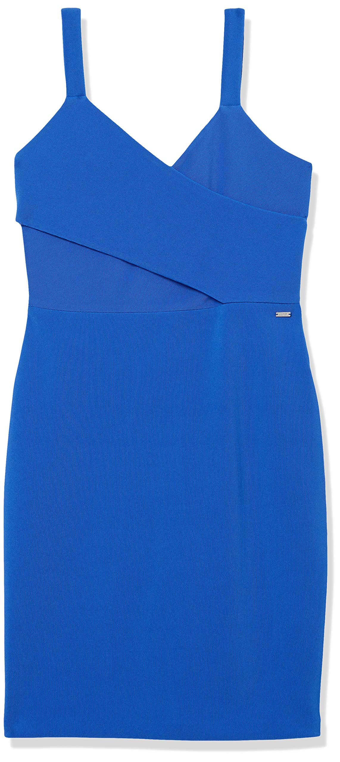 Armani Exchange Women's Stretch Corduroy Sleeveless V-Neck Bodycon Dress - Slim Fit Cocktail Party & Night Out Outfit