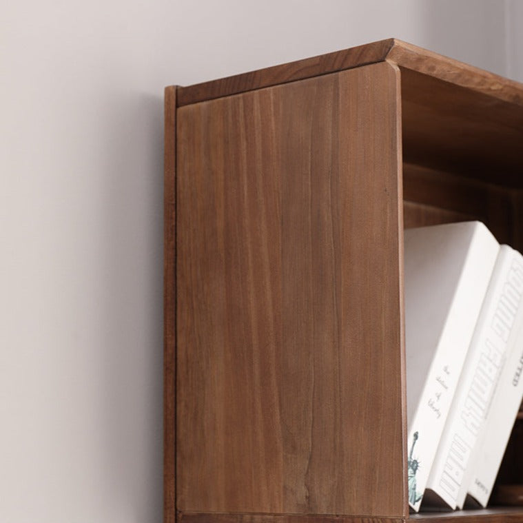 Julie Kyoto Display - Japanese Scandinavian Style Solid Wood Shelf for Home Decor, Books & Plants - Perfect for Living Room, Bedroom & Office Organization