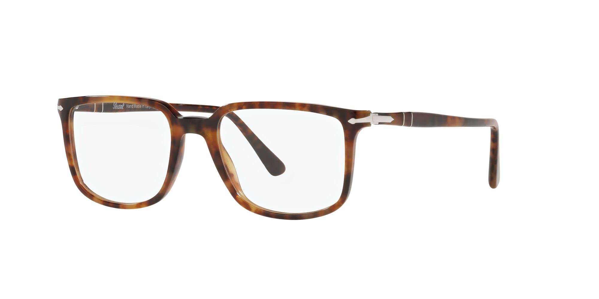 Persol Prescription Glasses for Women & Men - Fashionable Rectangular Eyeglass Frames with Sun Protection | Perfect for Outdoor Activities, Office Wear & Everyday Style