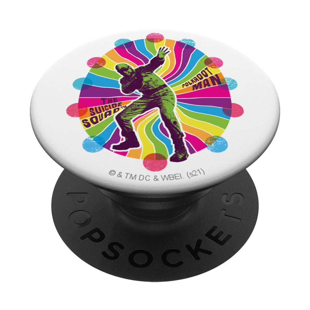 Polkodat Man PopSockets Standard PopGrip - Phone Grip & Stand for Smartphones - Perfect for Selfies, Gaming, and Hands-Free Viewing