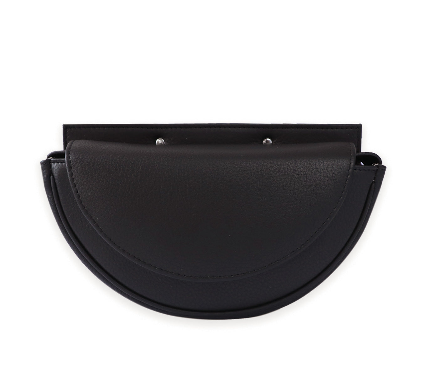 Premium Leather Crescent Belt Bag - Stylish Crossbody Fanny Pack for Women & Men - Perfect for Travel, Hiking, and Everyday Use
