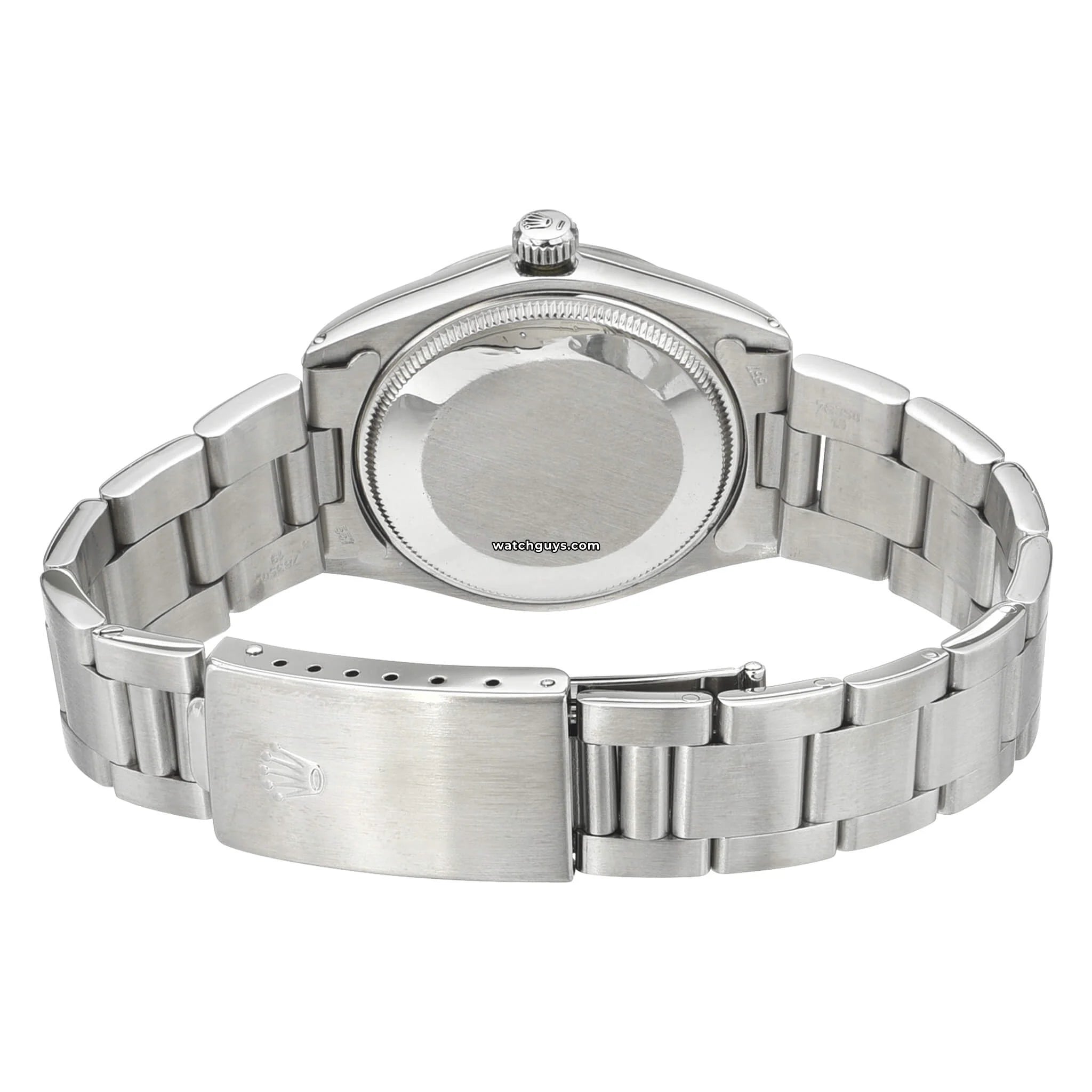 Authentic Rolex Air King 5500 Silver Dial Men's Watch - Luxury Vintage Timepiece for Business, Formal & Special Occasions