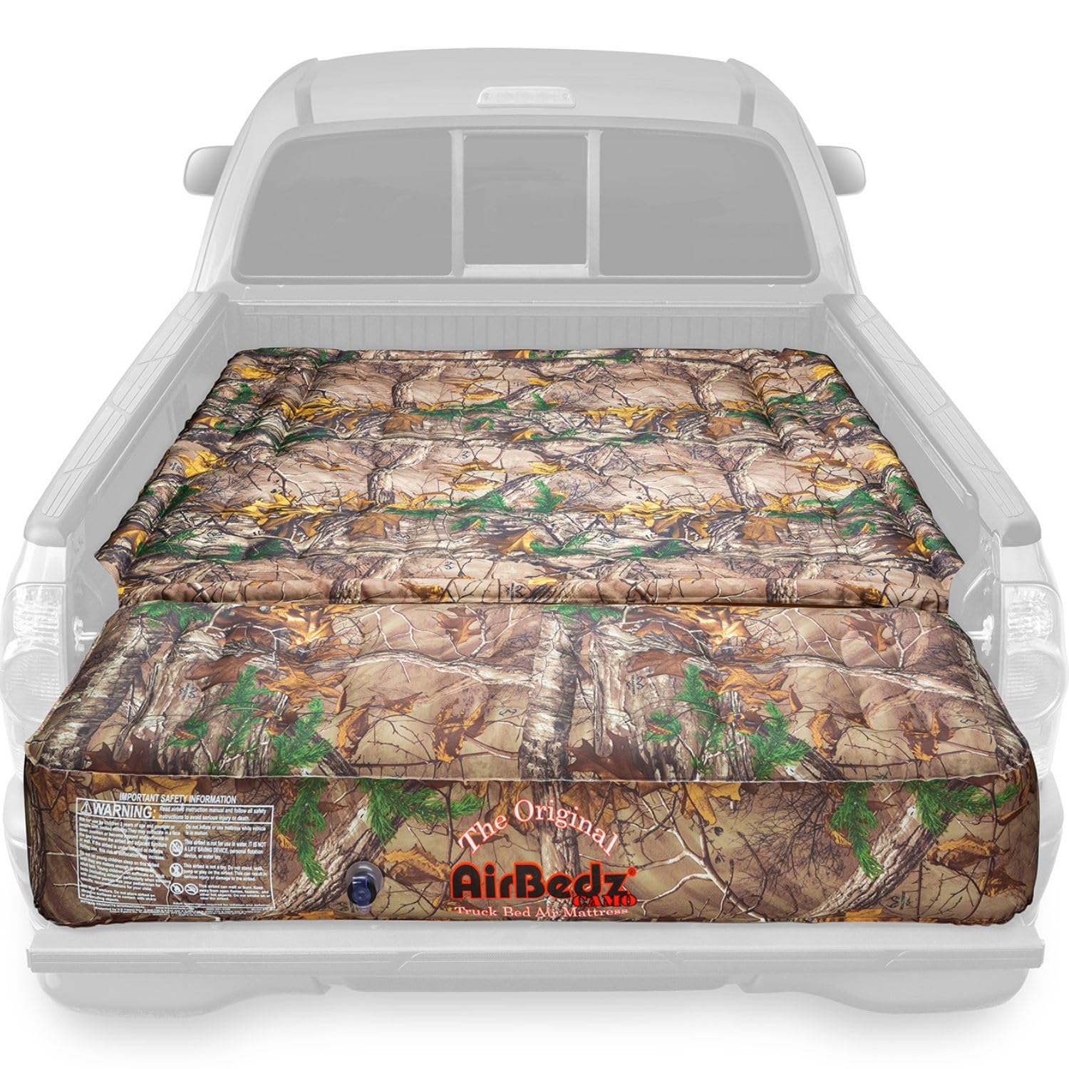 Pittman Truck Bed Air Mattress 5.5ft to 5.8ft - Full Size Short Bed Truck Air Mattress with 25% More Coverage - Perfect for Pickup Truck Camping, Road Trips & Outdoor Adventures