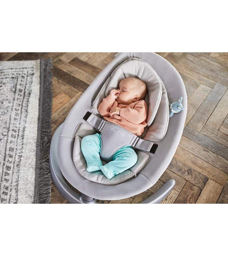 Nuna Leaf Grow Baby Swing with Toy Bar - Adjustable Infant Seat for Newborns to Toddlers - Perfect for Nursery, Living Room & Playtime Comfort