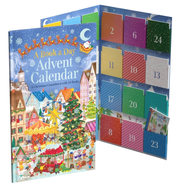 24-Book Advent Calendar for Christmas Countdown - Daily Holiday Reading for Kids & Families | Perfect for Christmas Eve, Gifts & Festive Traditions