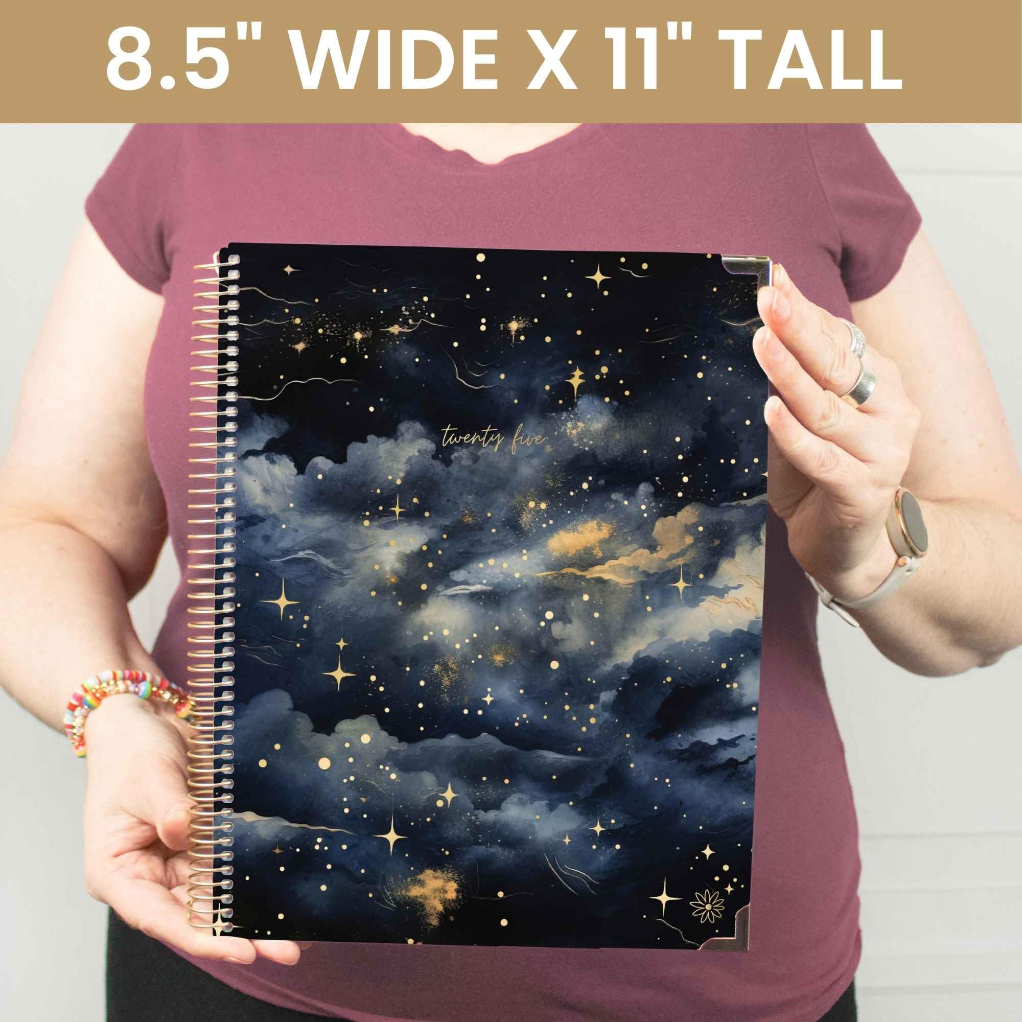 Bloom 2025 Hardcover Daily Planner - 8.5