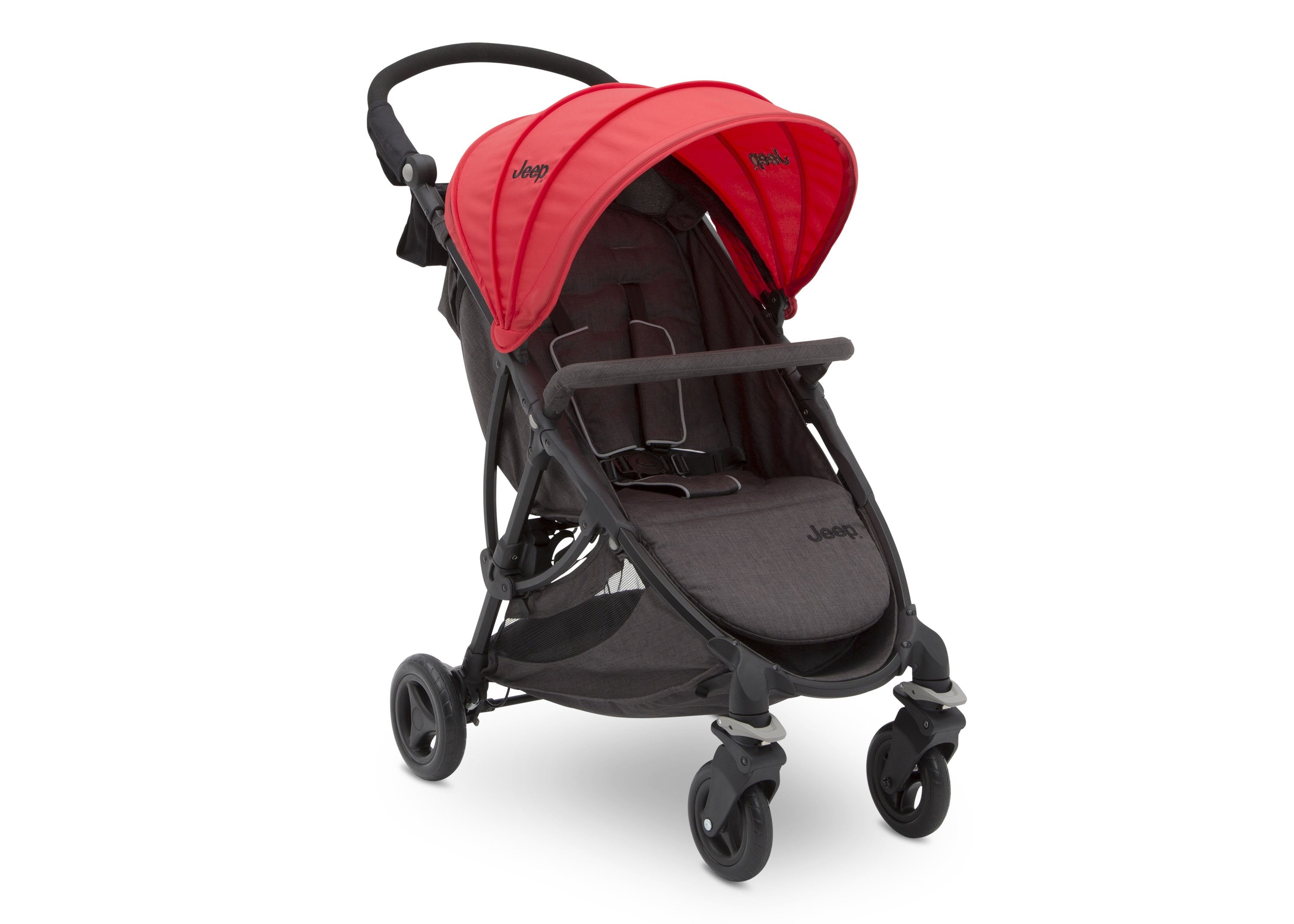 Jeep Gemini Stroller - Lightweight Compact Baby Stroller for Travel & Everyday Use | Foldable Design with Adjustable Canopy | Perfect for Shopping, Walks & Outdoor Adventures