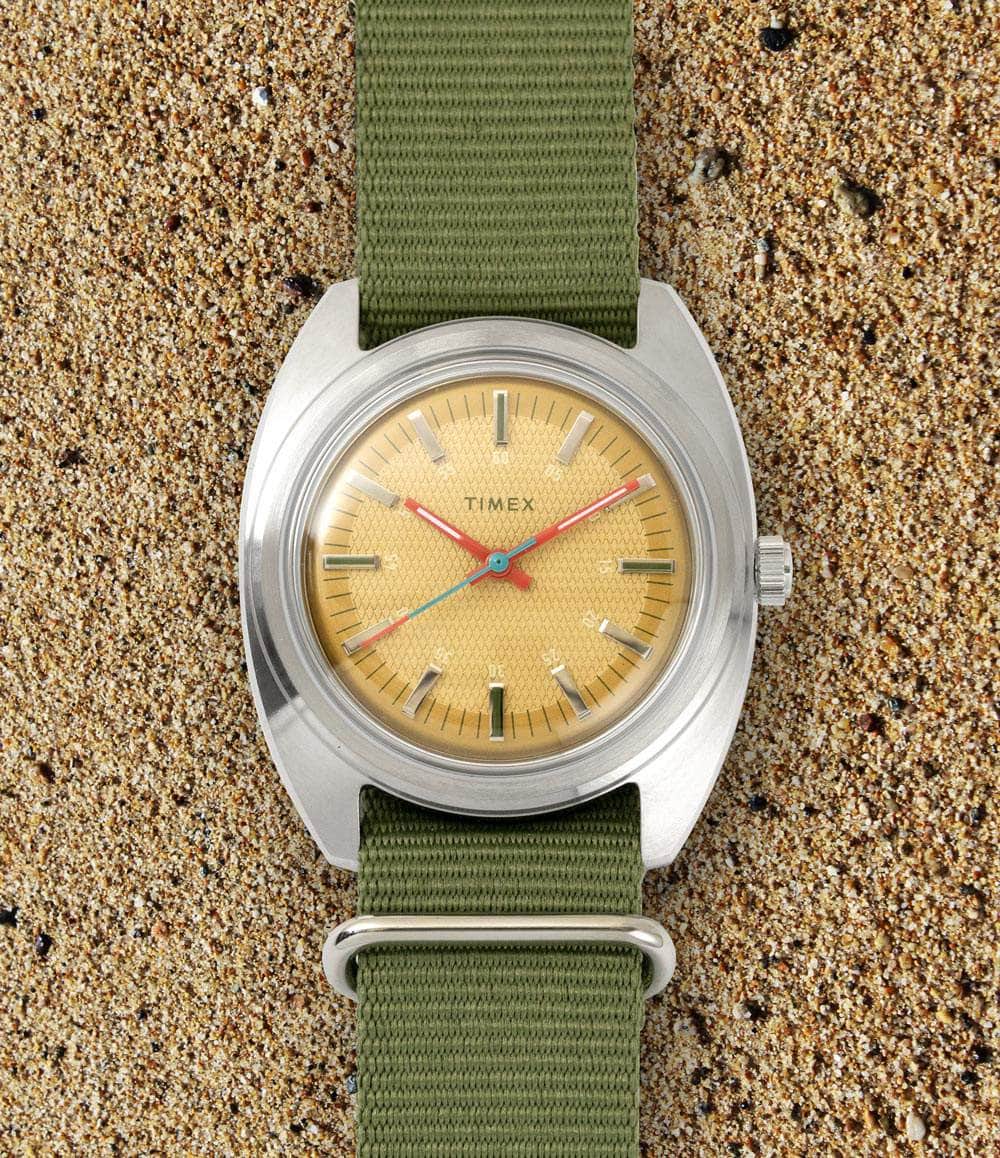 Timex x Worn & Wound WW75 V3 Limited Edition Watch - Vintage-Inspired Mechanical Timepiece for Men - Perfect for Casual Wear, Office & Special Occasions