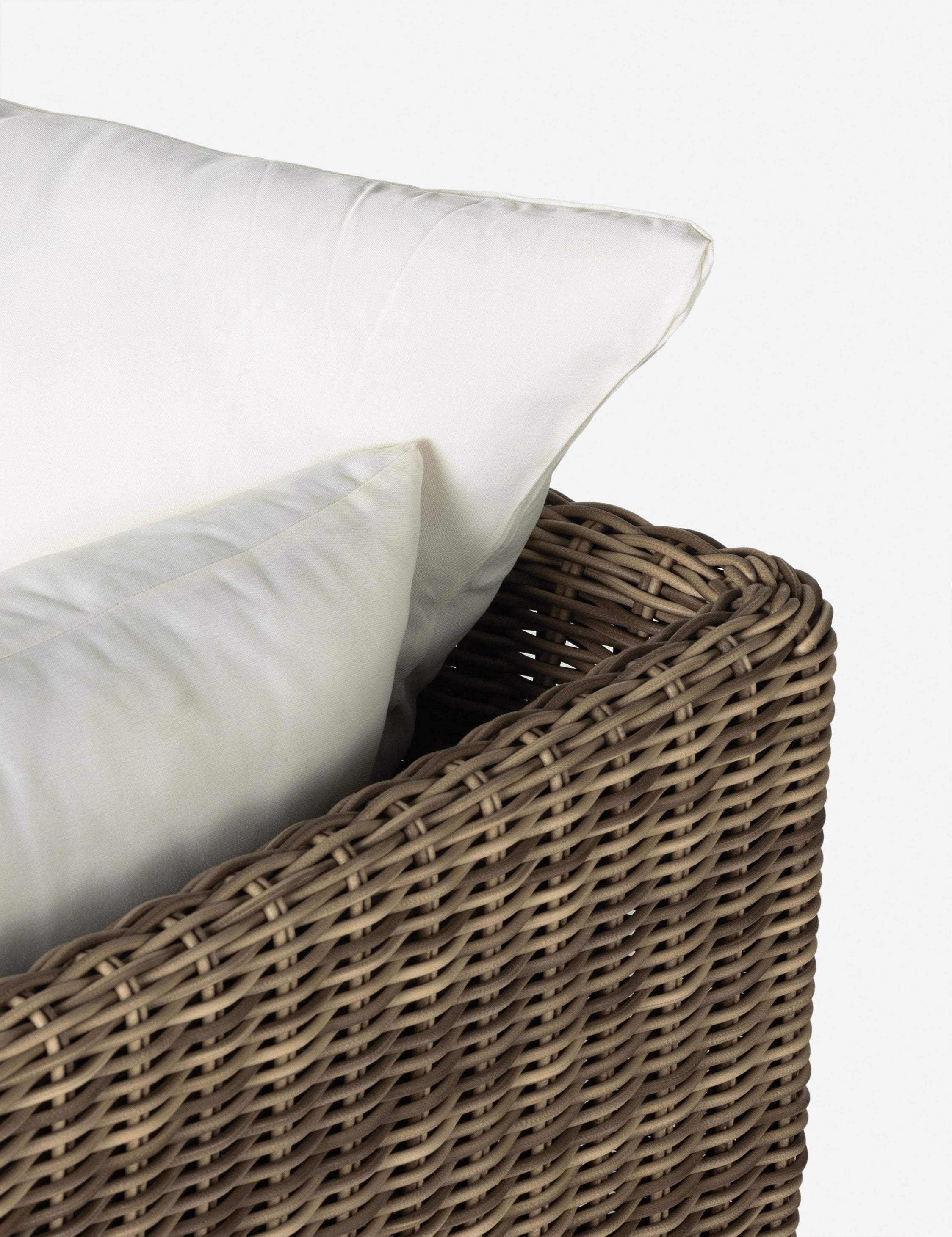 Comfortable Gable Indoor Outdoor Sofa - Perfect for Patio, Deck, Living Room & Garden Relaxation