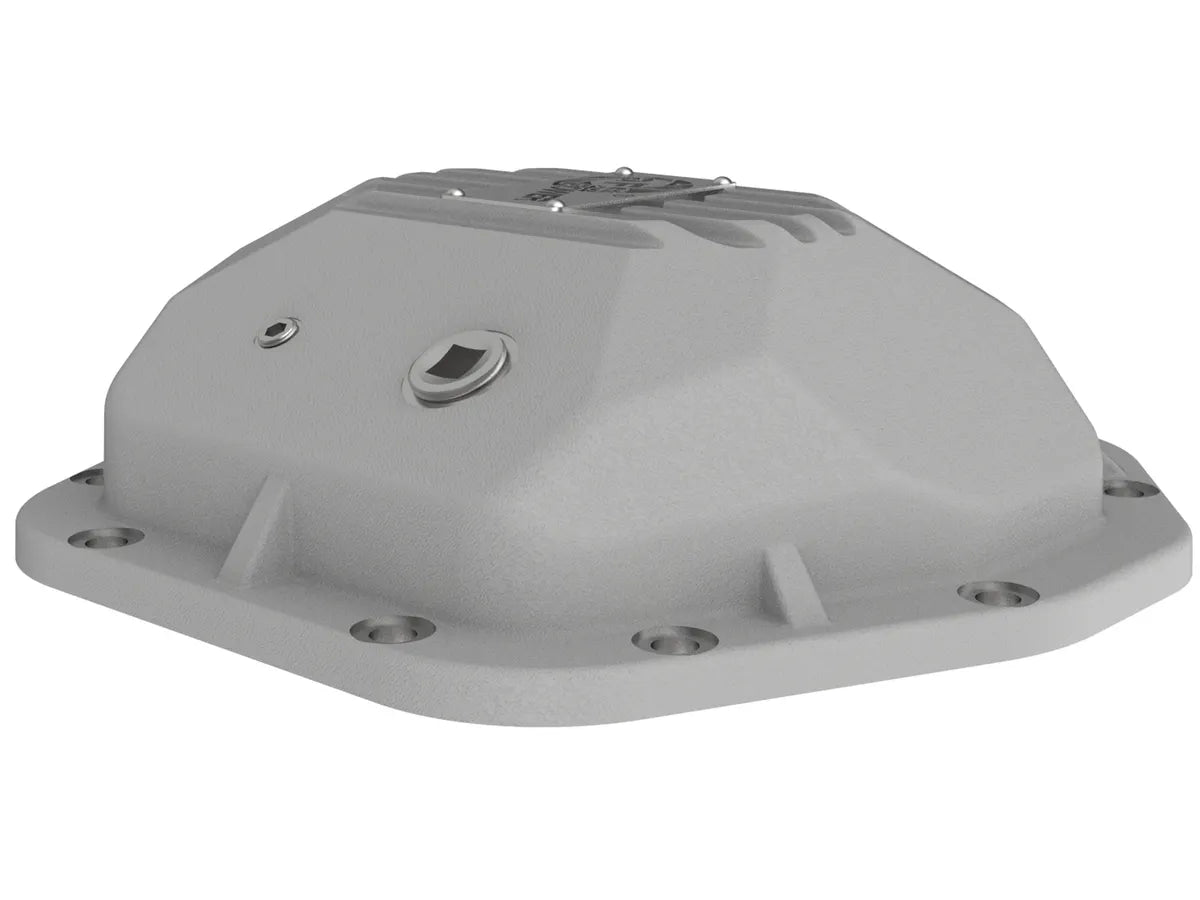 AFE Street Series Differential Cover (Raw w/Machined Fins) for Jeep Wrangler TJ & JK 1997-2018 with Dana 44 Axle - Heavy Duty Off-Road Protection for Rock Crawling & Trail Riding
