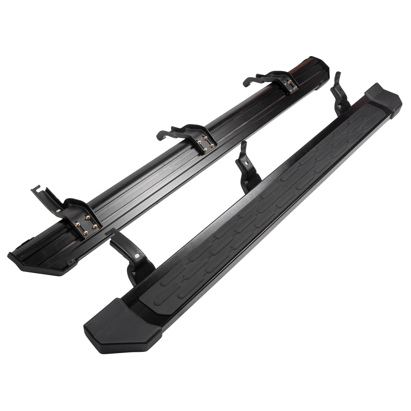 IKON MOTORSPORTS Running Boards for 2021-2025 Ford Bronco - Aluminum Side Steps Nerf Bars (Driver & Passenger Side) - OE Style Off-Road Accessories for Adventure & Daily Driving
