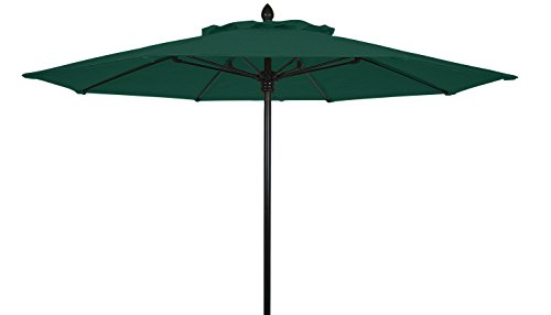 Forest Green with Black Pole