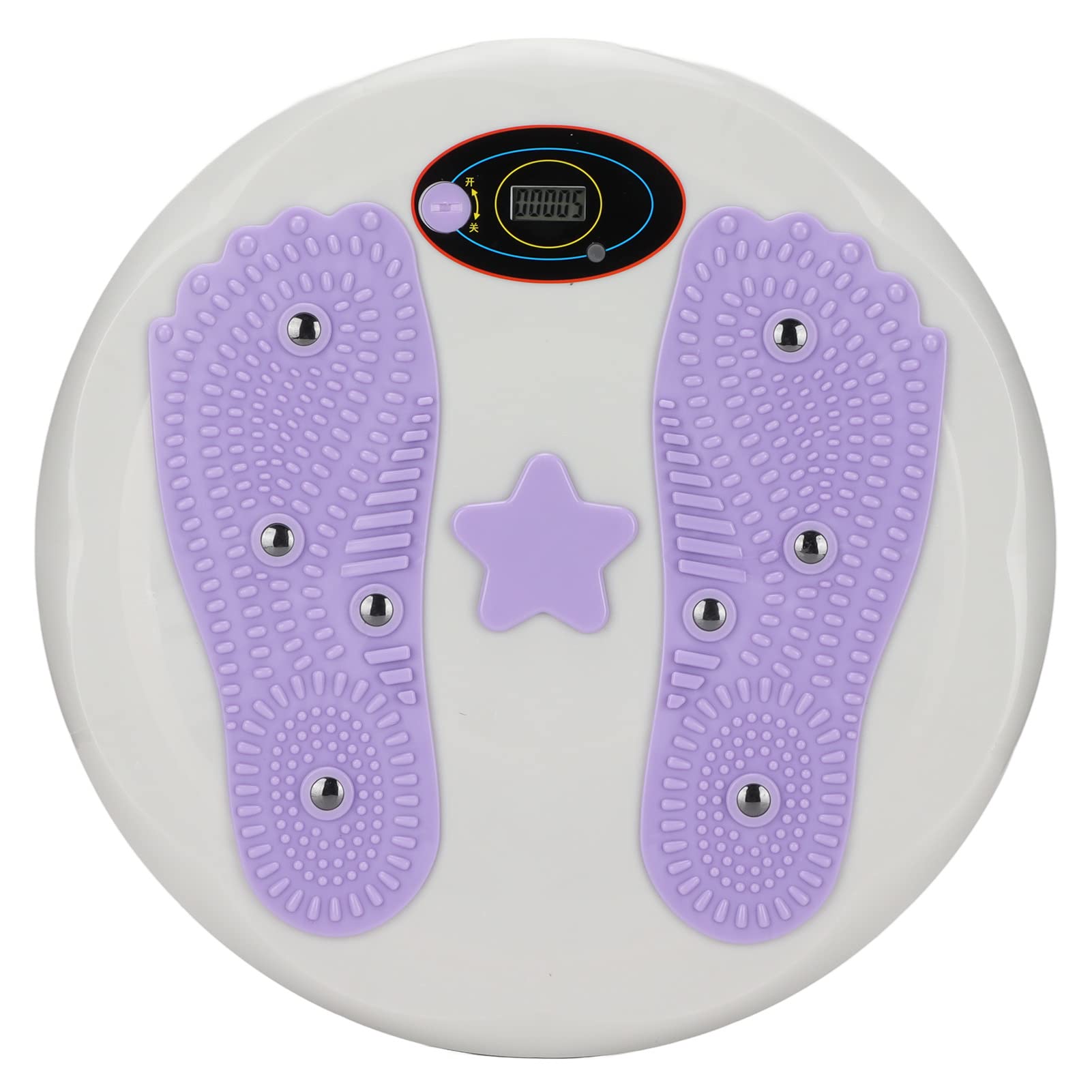 Zyyini Electronic Waist Twister Board with Acupressure Nodes & Digital Counter - Home Fitness Equipment for Core Workout, Weight Loss & Toning - Perfect for Indoor Exercise, Yoga & Pilates