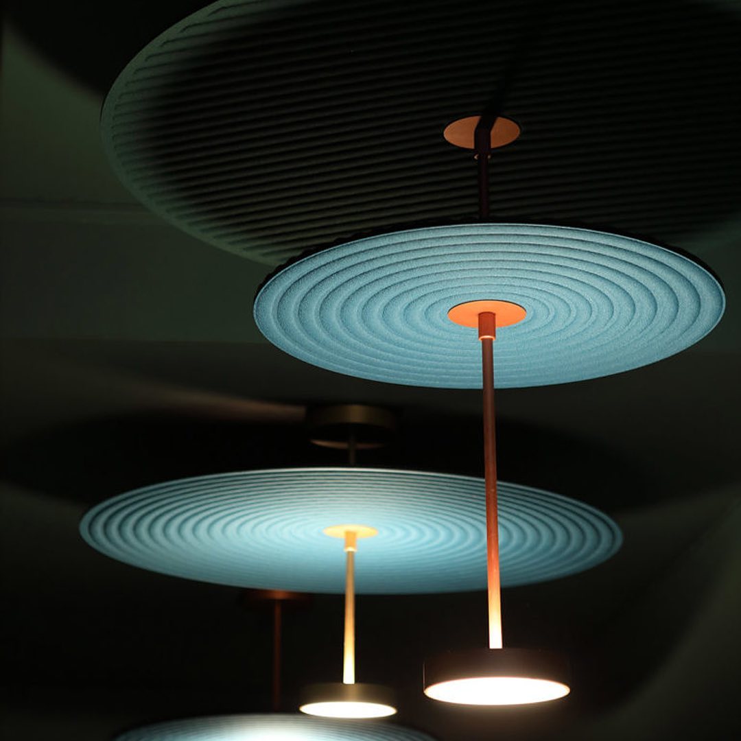 Modern Feel Pendant Lamp - Stylish Hanging Light Fixture for Living Room, Bedroom & Dining Room - Perfect for Home Decor and Ambient Lighting