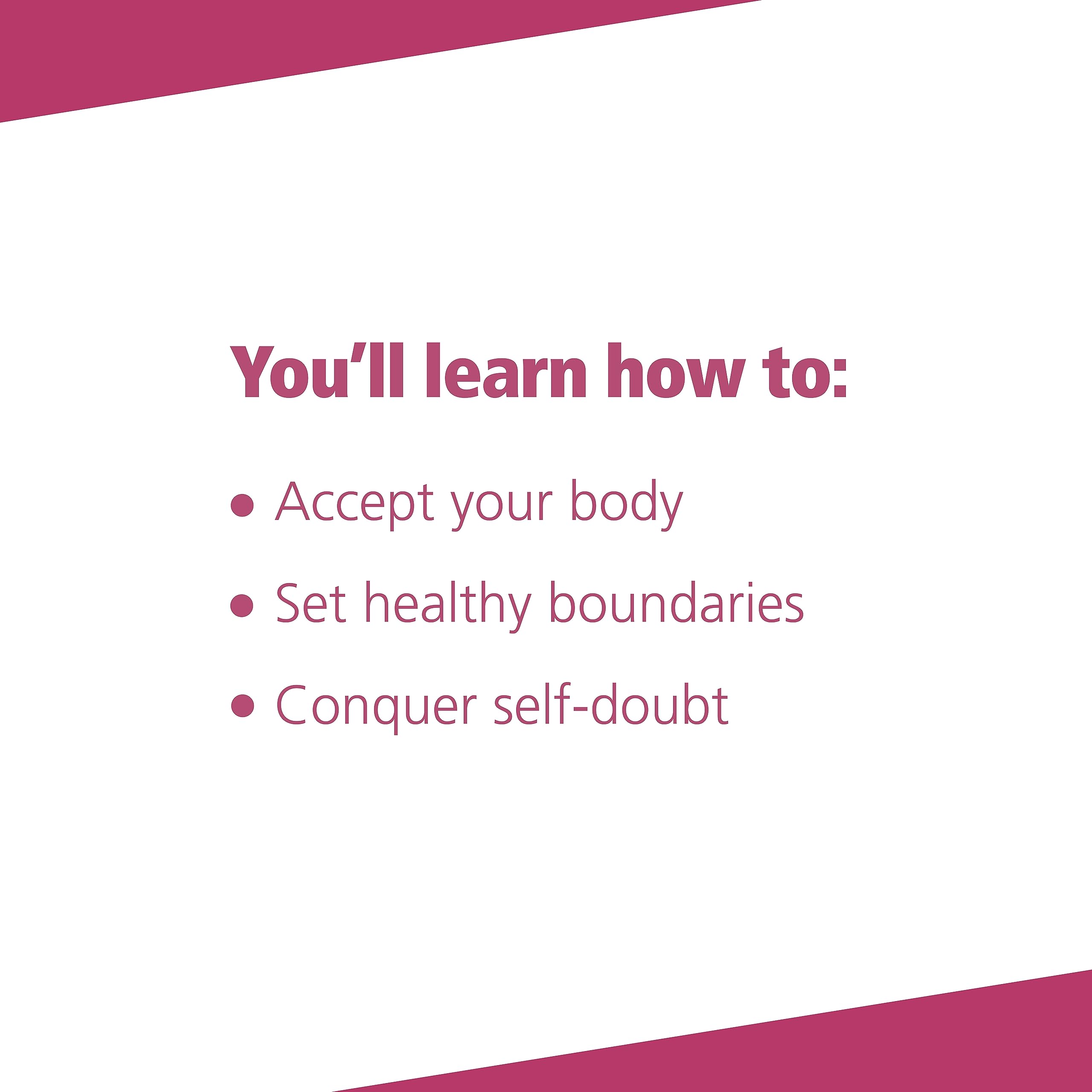 The Body Image Workbook for Teens: Self-Esteem Activities to Help Teen Girls Build Confidence & Positive Body Image | Coping with Social Media Pressure, Peer Comparison & Body Shaming | Perfect for Therapy, Counseling & Personal Growth