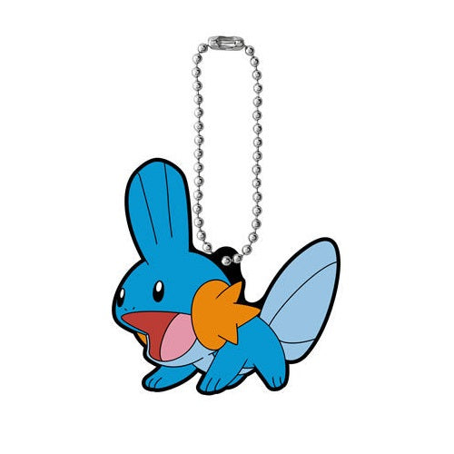 Bandai Pokemon Rubber Mascot Vol.7 Keychain - Cute Anime Collectible for Backpacks, Keyrings & Gift Giving