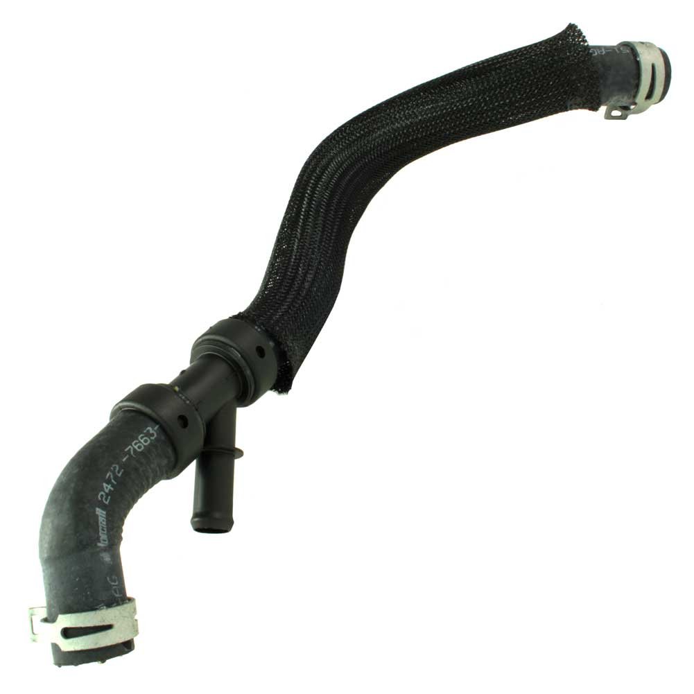 APDTY 141308 Engine Coolant Reservoir Hose Replacement - Compatible with Select Car Models - Durable Rubber Coolant Hose for Leak Prevention - Perfect for DIY Auto Repair & Maintenance