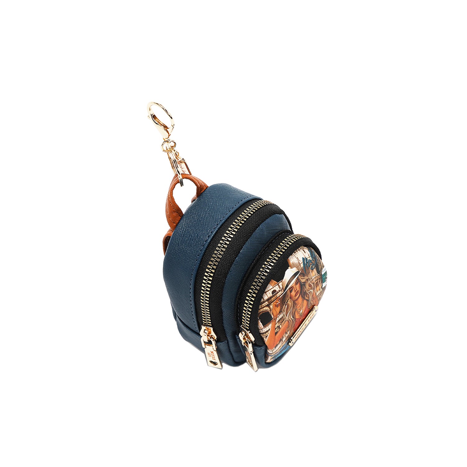 Mini Zip Backpack Coin Purse - Compact & Stylish Wallet for Travel, Shopping, and Everyday Use