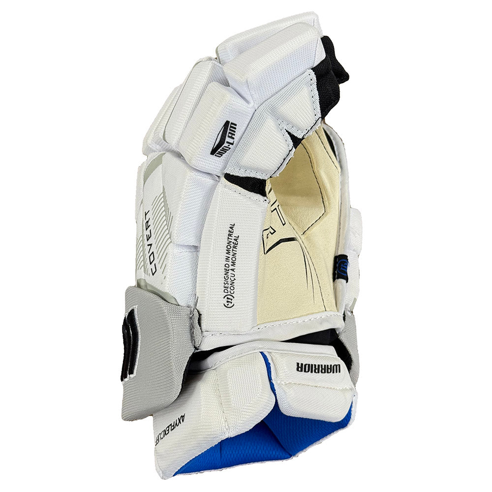 Warrior Covert Krypto Pro 2024 Youth Ice Hockey Gloves - Protective Gear for Junior Players - Perfect for Games, Practices & Training Sessions