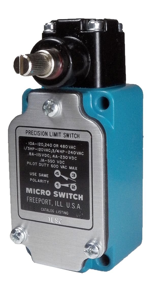 Honeywell 1LS9 Enclosed Side Rotary Switch SPDT Snap Action - Perfect for Industrial Control Panels, Machinery & Automation Equipment