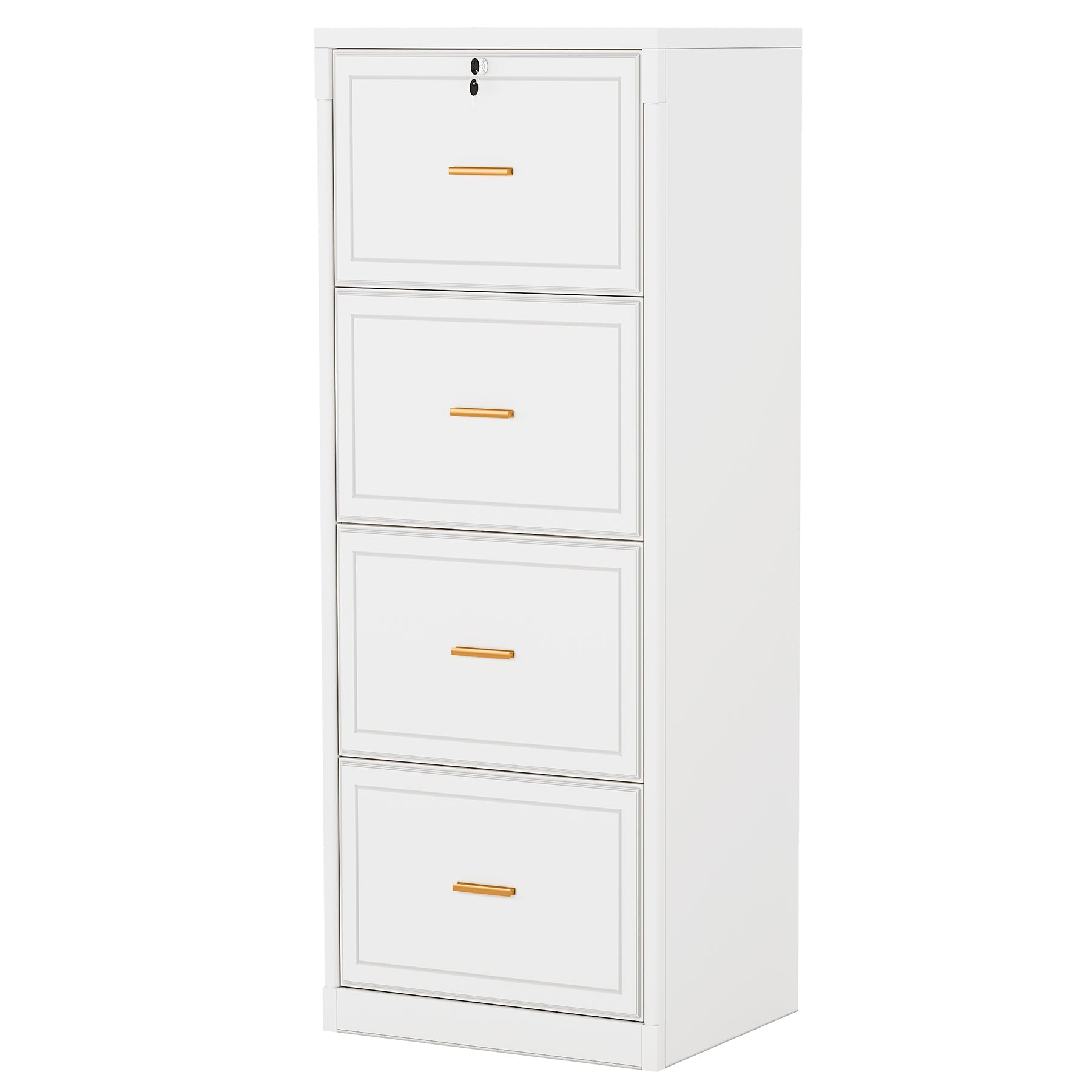 51 File Cabinet - 4-Drawer Vertical Filing Cabinet for Office & Home Organization | Heavy-Duty Storage for Documents, Folders & Supplies