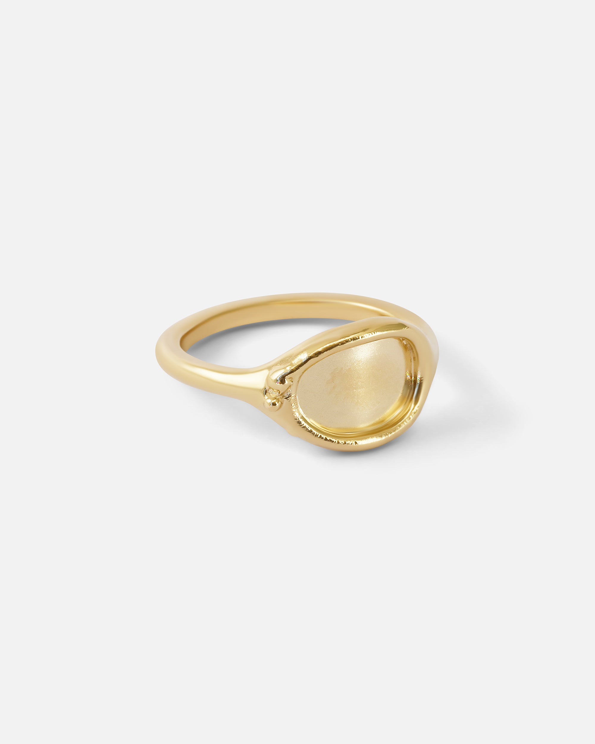 Reflection Ring II - Elegant Mirror Finish Jewelry for Women | Perfect for Parties, Weddings & Special Occasions