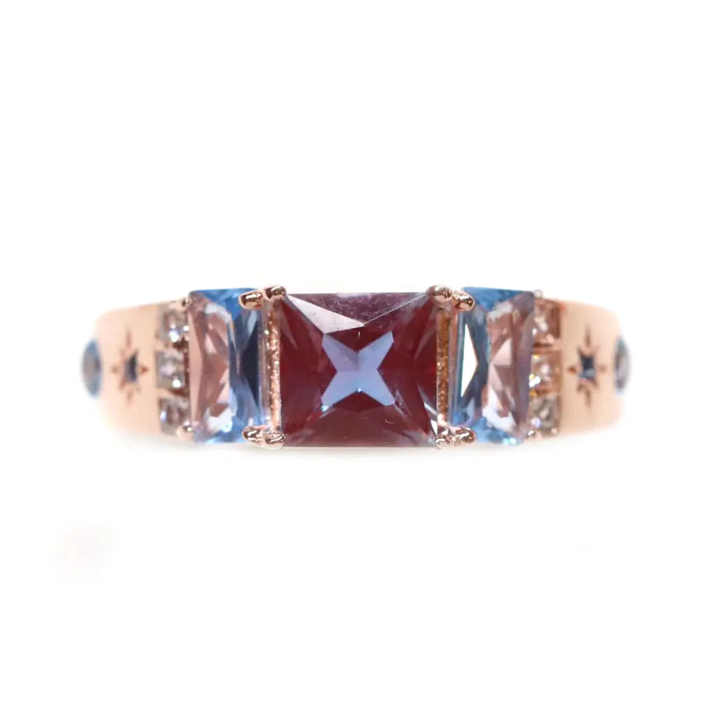 Jamie Ring - Elegant Stainless Steel Stackable Ring Set for Women | Perfect for Everyday Wear, Gifts & Special Occasions