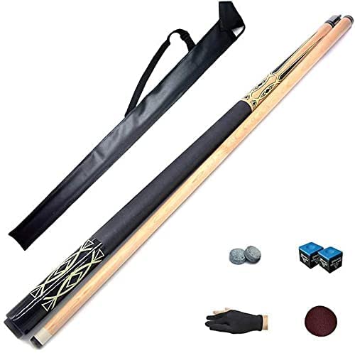 **Professional 17-19 Oz Pool Cue Stick for Beginners – 3/4 Cue with 29MM Grip & 13MM Tip (145CM) – Perfect for Billiards, Pool Tables & Game Room Accessories**    *(Color: D; Size: 145CM 13MM Tip)*