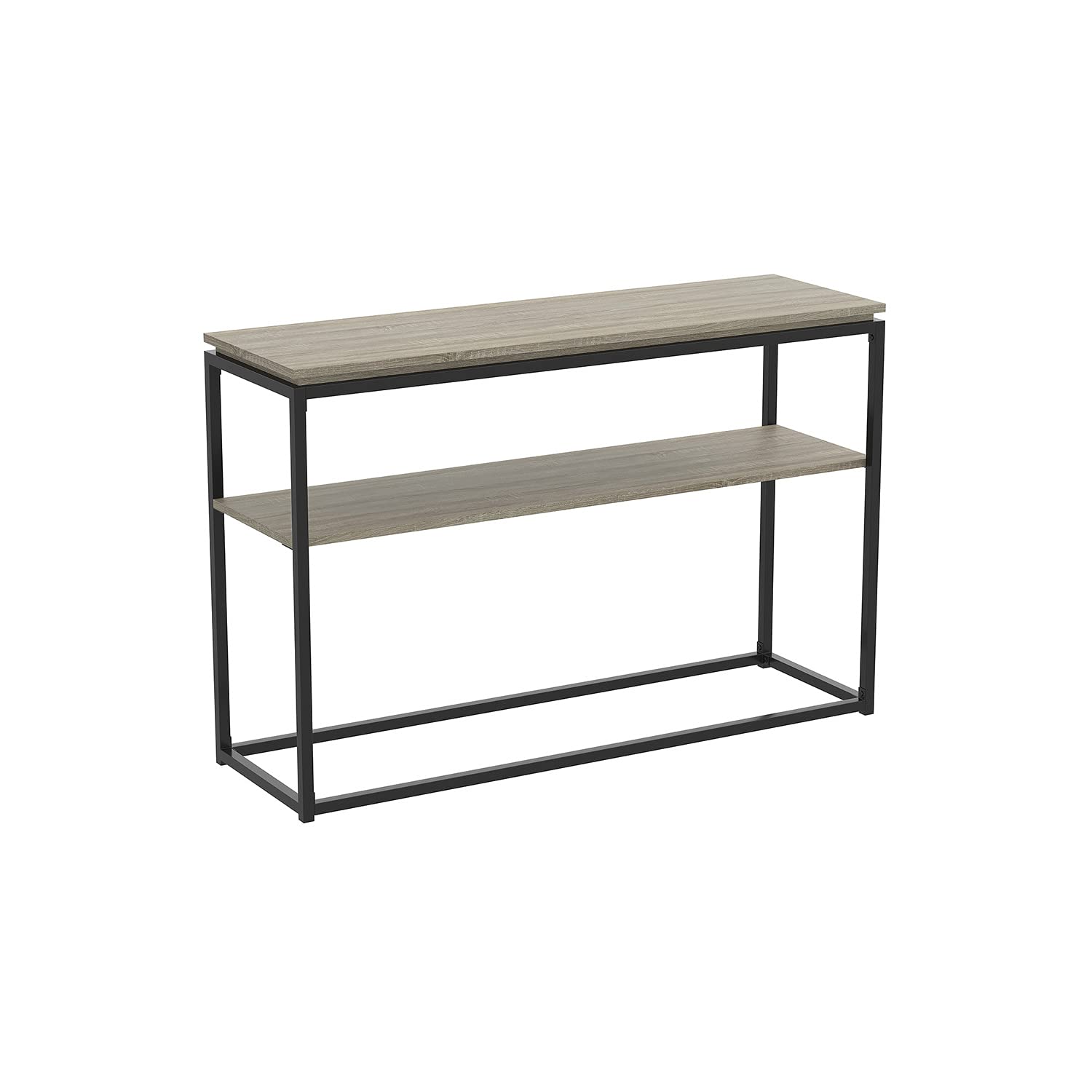Safdie 81113.Z.05 45-inch Dark Taupe Entryway Console Table with Shelf - Sofa Table, Hallway Accent Table, Living Room Furniture for Home Decor & Organization