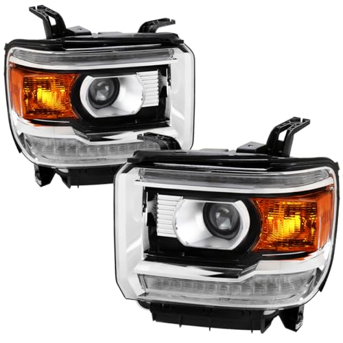 Chrome Housing Clear Lens