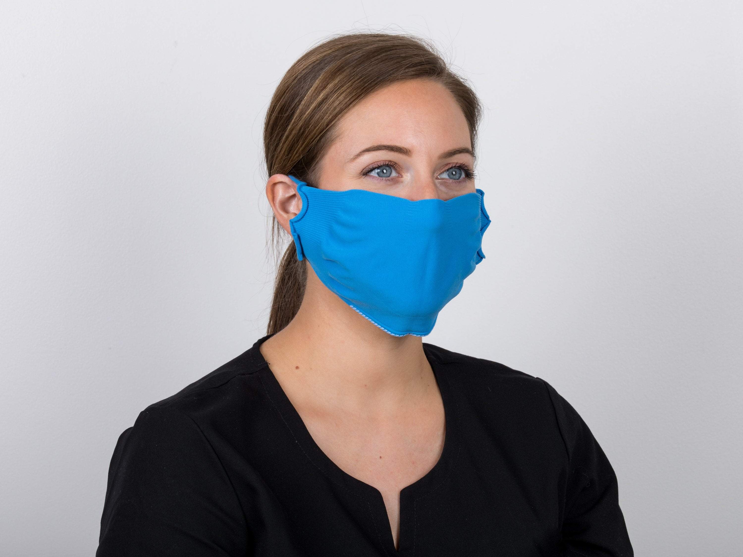 2-Ply Stretch Earloop Face Masks, 6 Pack - Comfortable & Breathable for Daily Use, Work, Travel & Public Safety