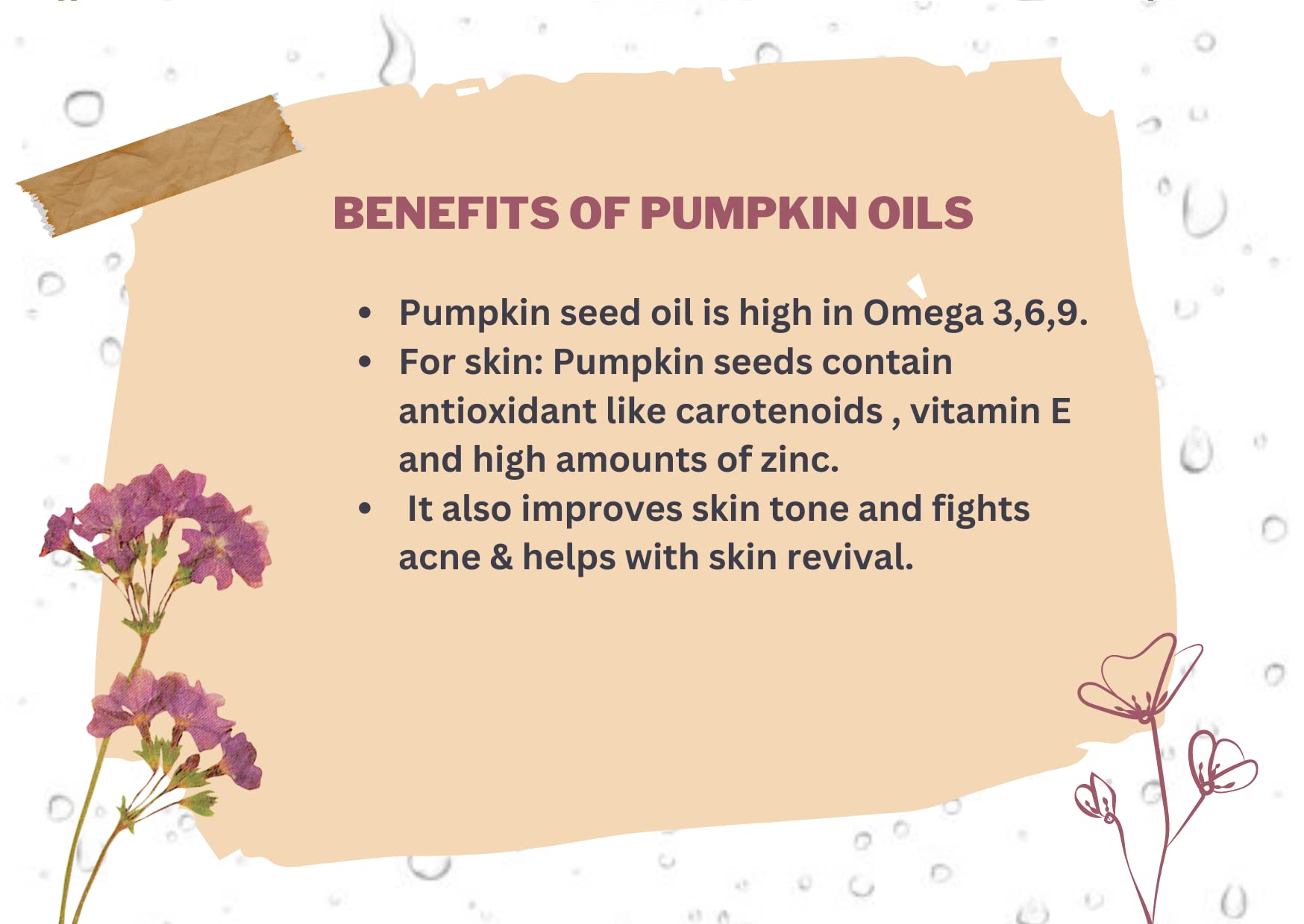 Organic Pumpkin Seed Oil with Jojoba Carrier Oil - Cold Pressed, Pure & Natural for Hair Growth, Skin Care & Cooking - Perfect for DIY Beauty Recipes & Healthy Cooking