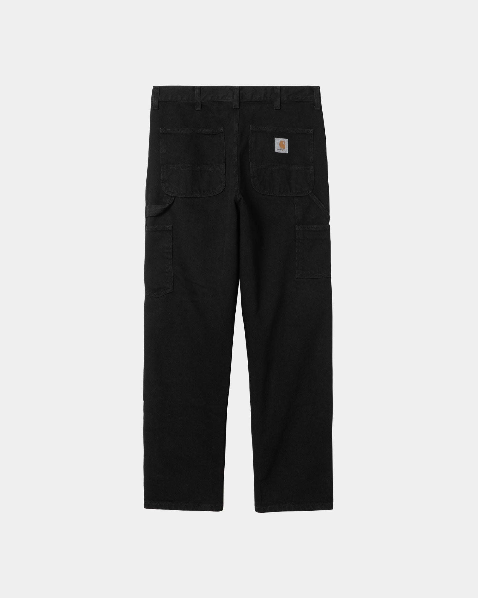 Double Knee Work Pants - Durable Denim Jeans for Men | Black (Rinsed) | Perfect for Construction, Carpentry & Outdoor Work
