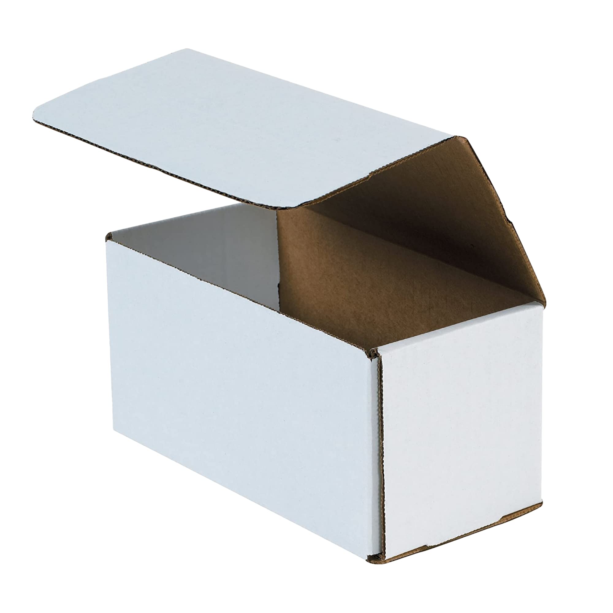 BOX USA Small Moving Boxes 8x4x4 Inches (50-Pack) - Corrugated Cardboard Storage Boxes for Packing, Shipping & Home Organization | Perfect for Moving Houses, Office Supplies Storage & Mail Packaging