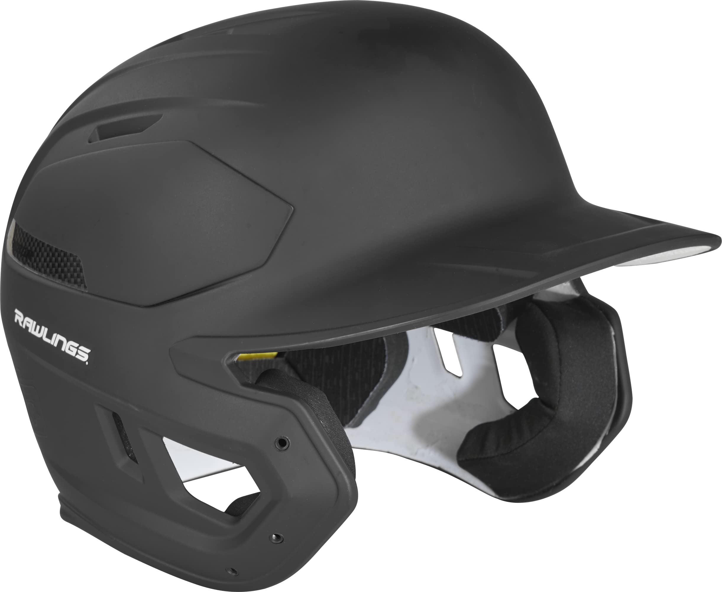 Rawlings MACH Carbon Baseball Batting Helmet - Matte Finish, Youth & Adult Sizes, Multiple Color Options for Baseball & Softball Games, Practice & Training