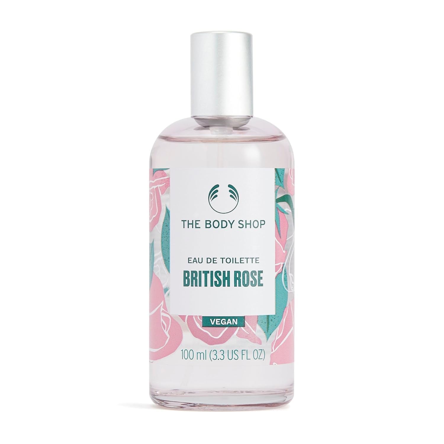 British Rose Eau De Toilette for Women - 100ml Floral Perfume Spray | Long-Lasting Fragrance for Daytime Wear, Date Nights & Special Occasions