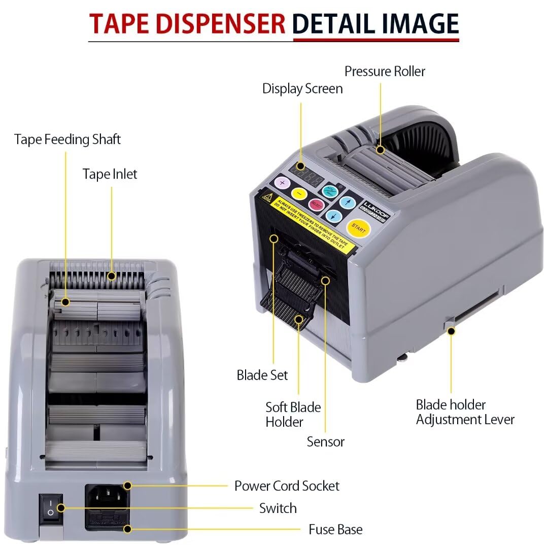 Electric Tape Dispenser & Ribbon Cutter - 39