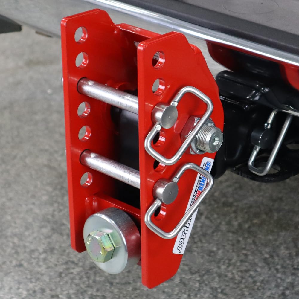 Shock Absorbing Hitch Receiver with Impact Cushioning - Complete 2.5