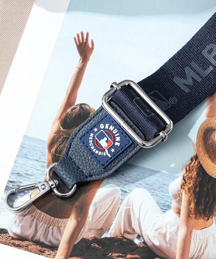 MLB Atlanta Braves Clear Mini Sling Bag - Approved Stadium Bag for Baseball Games, Concerts & Events - Lightweight Crossbody Purse for Women & Men