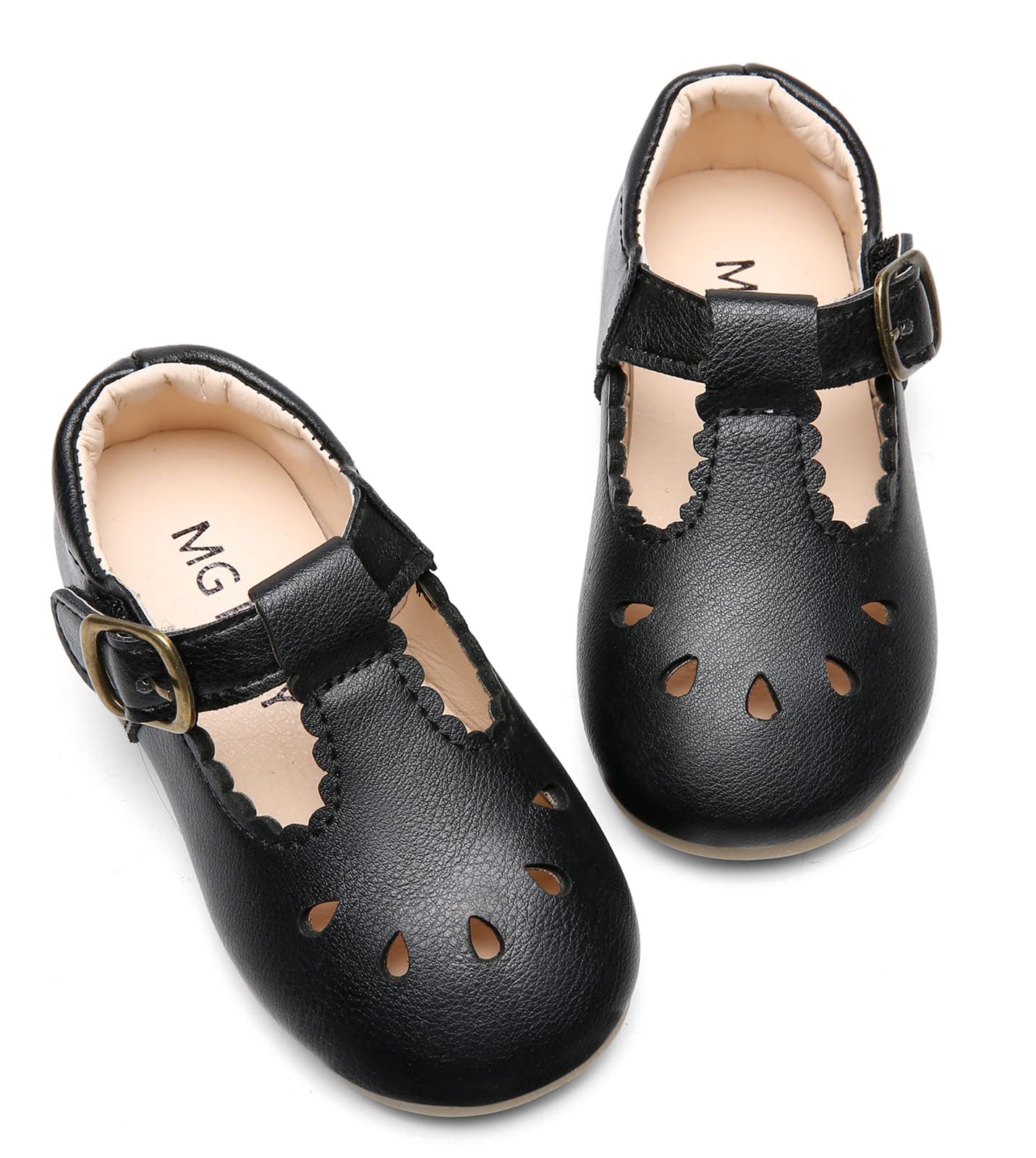 DADAWEN Girls Mary Jane Shoes - Classic School Uniform Flats for Dress & Formal Occasions - Perfect for School, Church, and Special Events