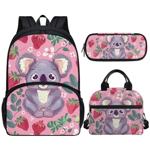 Koala and Strawberry