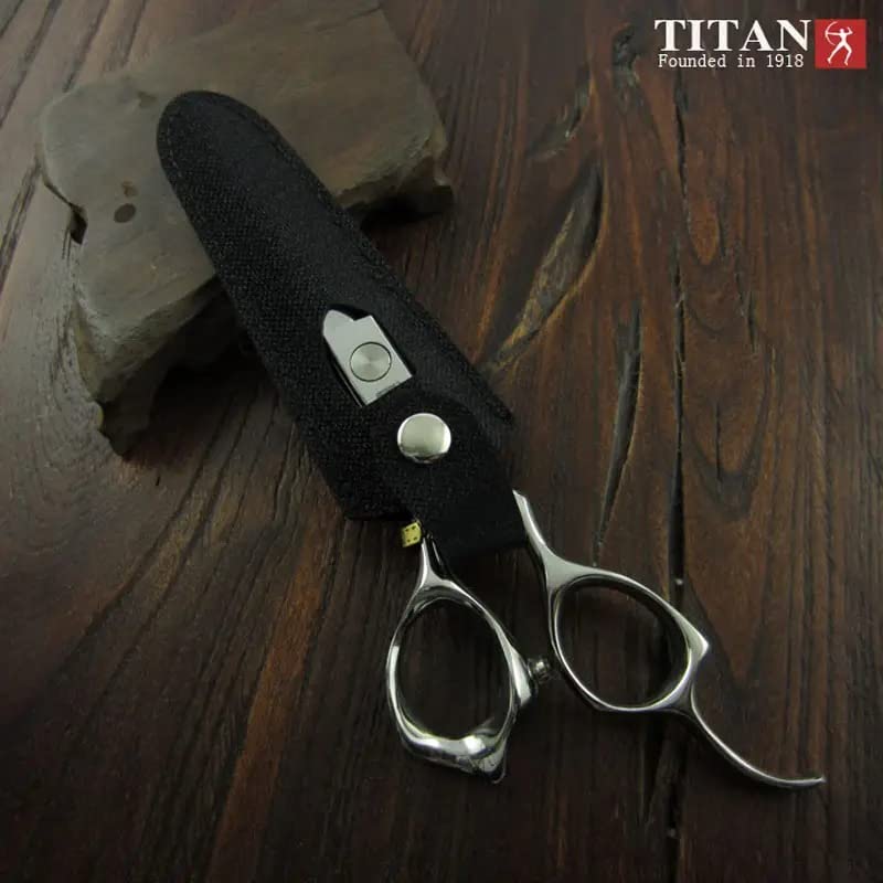 Professional Titanium Coated Hair Cutting Scissors Set - 6