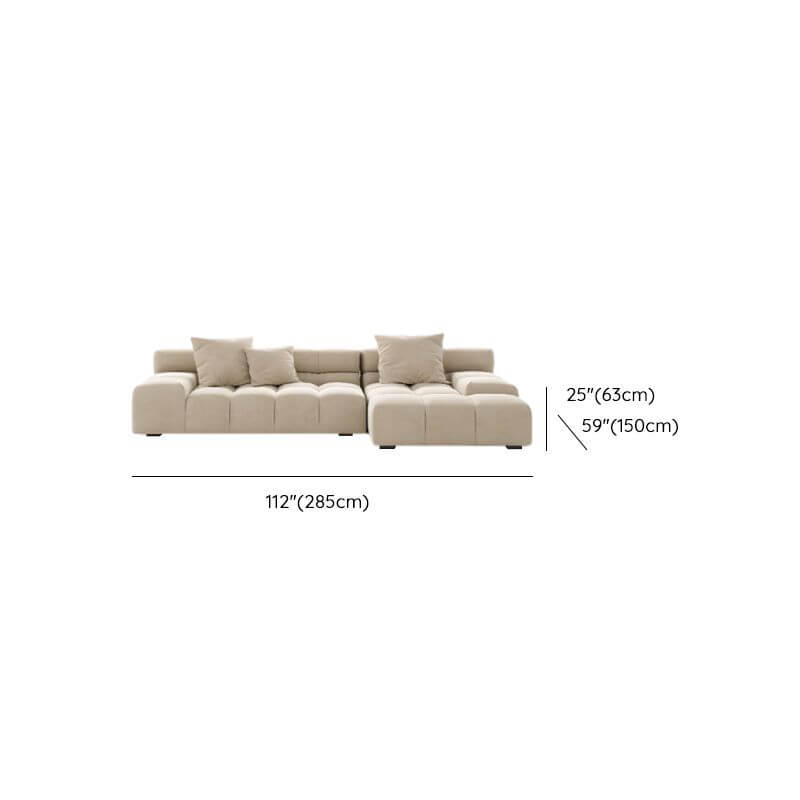 6-Person L-Shaped Reclining Sofa with Right Chaise - Perfect for Living Room, Home Theater & Family Gatherings