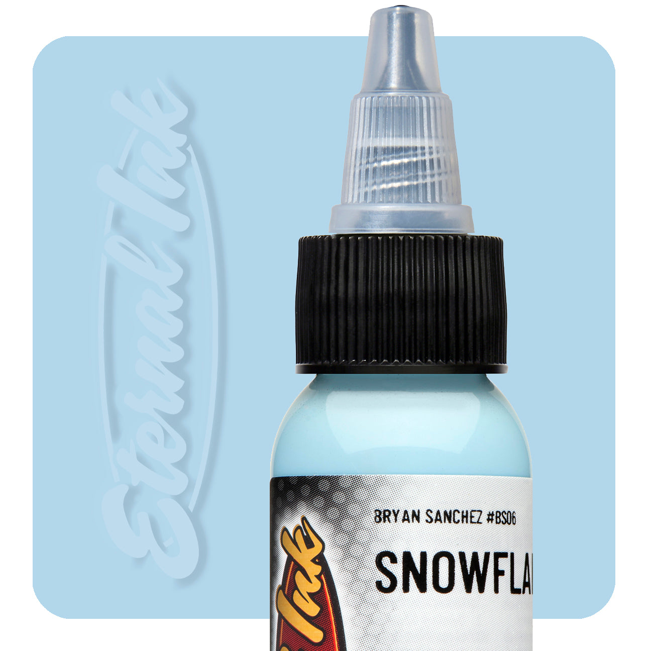 Eternal Bryan Sanchez Snowflake Watercolor Ink - Premium Artist Grade for Painting, Calligraphy & DIY Crafts - Perfect for Holiday Cards, Scrapbooking & Winter Art Projects