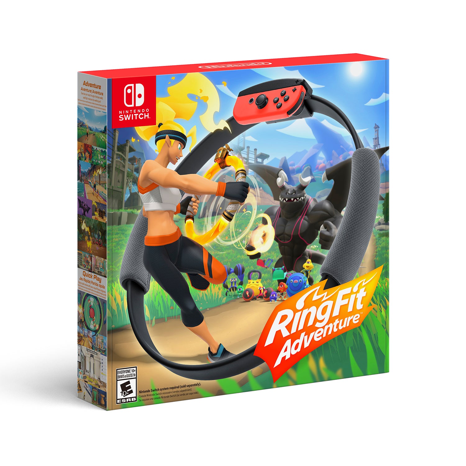Ring Fit Adventure for Nintendo Switch - Fitness Game with Motion Controls | Home Workout & Exercise Gaming Experience